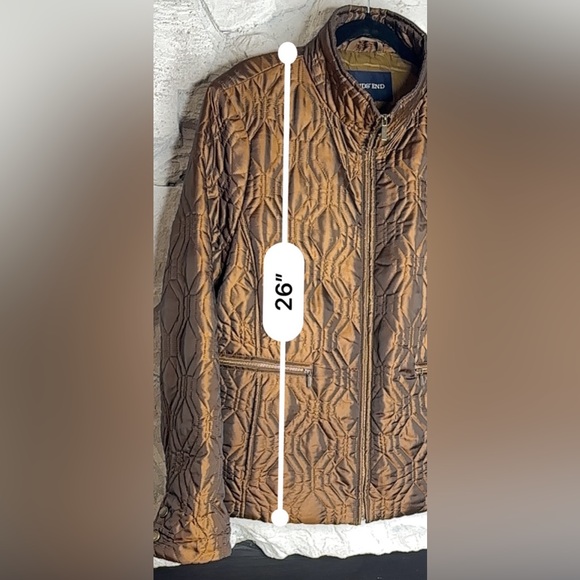 Land’s End | Women’s Copper Tone Quilted Zipper Jacket w/Primaloft, Size L - Picture 12 of 16